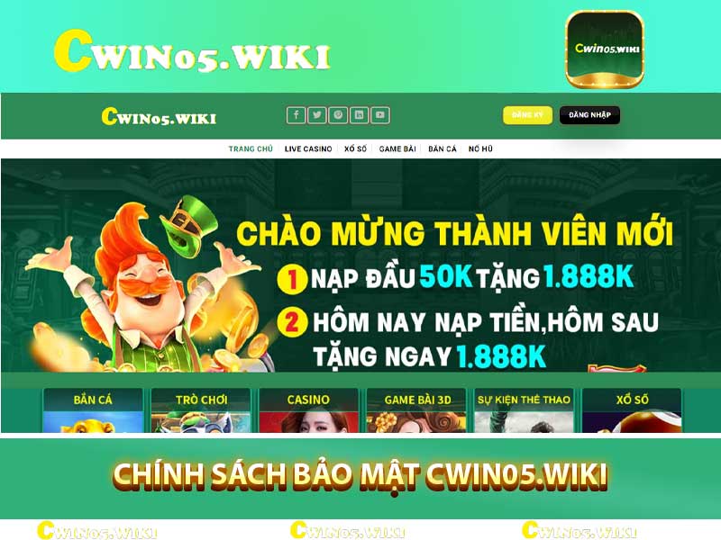 Chính sách bảo mật website Cwin05