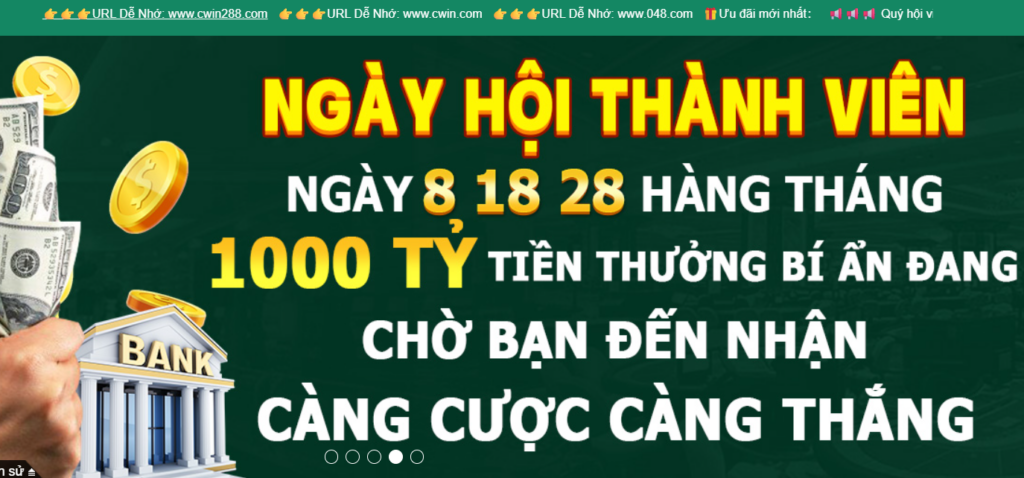 Link cwin không bị chặn mới nhất